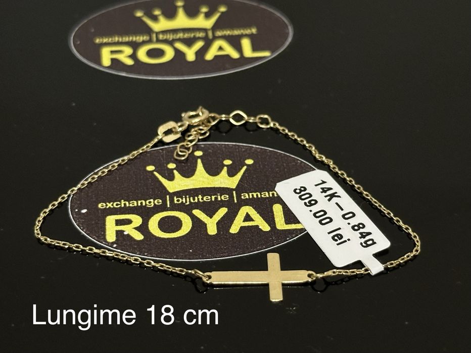 Bijuteria Royal: Bratara aur 14k/0.84 gr