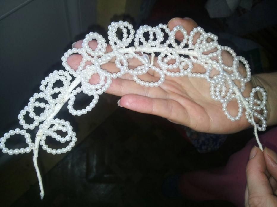 Комплект от булчински бижута