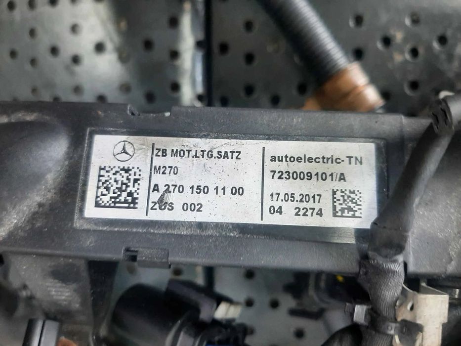 instalatie electrica motor 1.6 t b  mercedes   a-class w176 a2700103802
