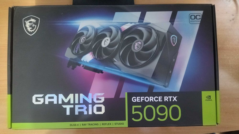 Placa video MSI GeForce RTX 5090 Gaming Trio OC 32G