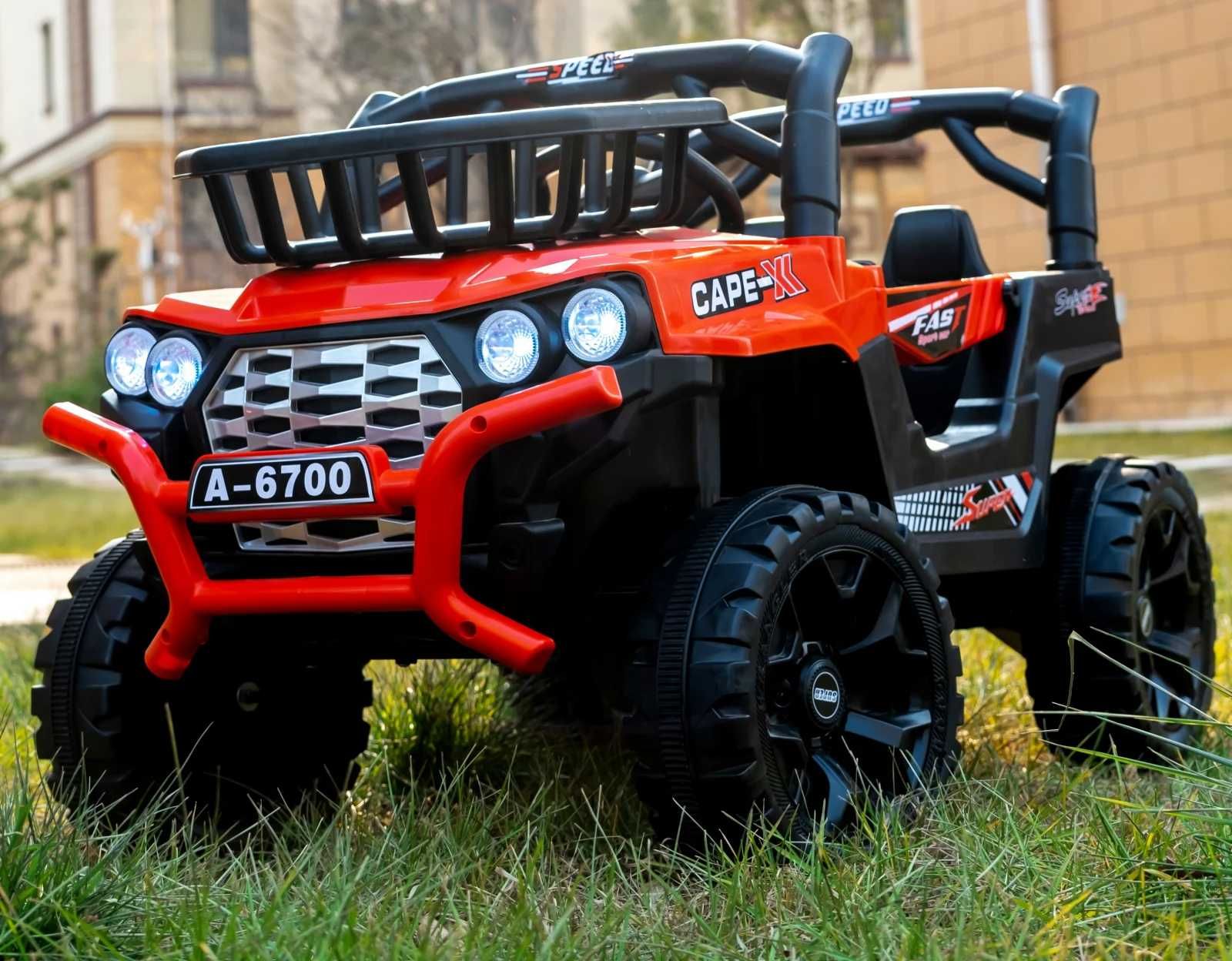 Акумулаторна детско бъги Cape-X, 100W, 12V/4.5Ah, R/C 2.4, 4х4