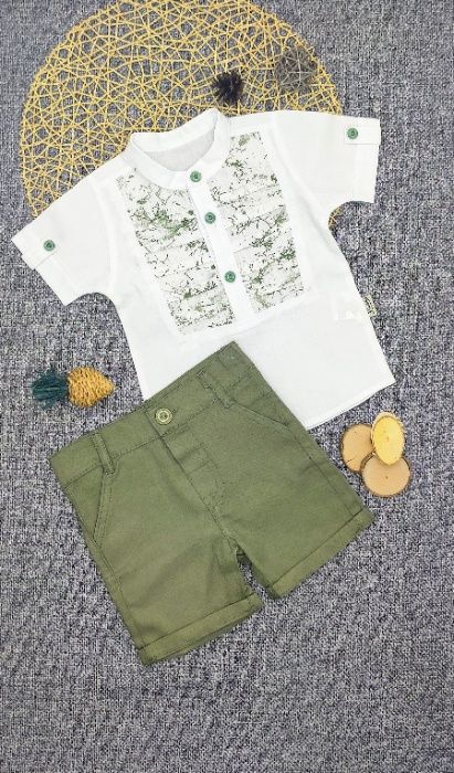 Set PICOSSA compus din pantaloni scurti si camasa