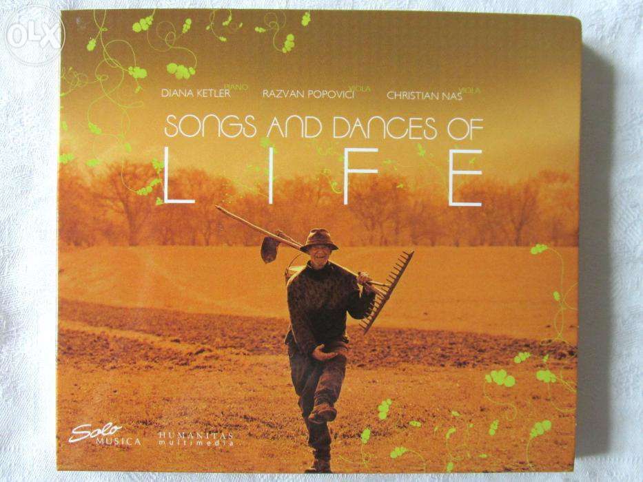 CD muzica "Songs and Dances of Life" (pian, viola)
