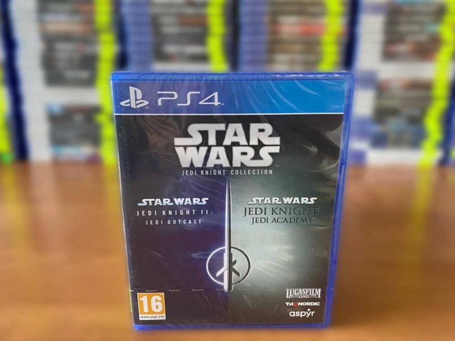Новый Star Wars JEDI Knight Collection/Jedi Outcast+Jedi Academy PS4/5
