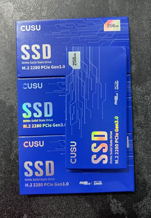 Новая память. SSD Cusu m2 nvme 256Gb PCle Gen3.0