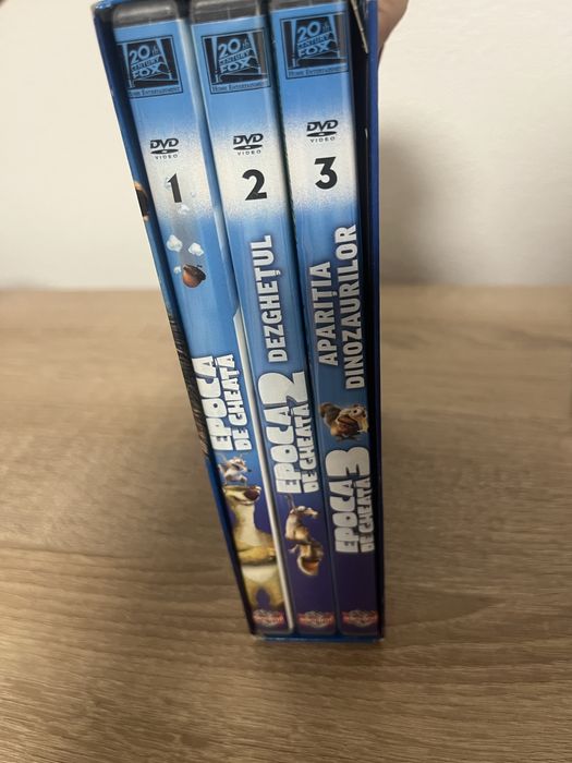 3 Dvd-uri Epoca de Gheata