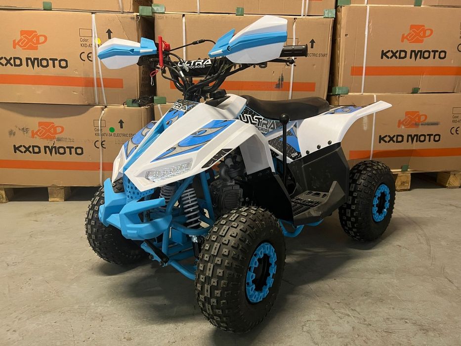 ATV 125cc culoare albastru model ultra nou cu livrare în toată țara