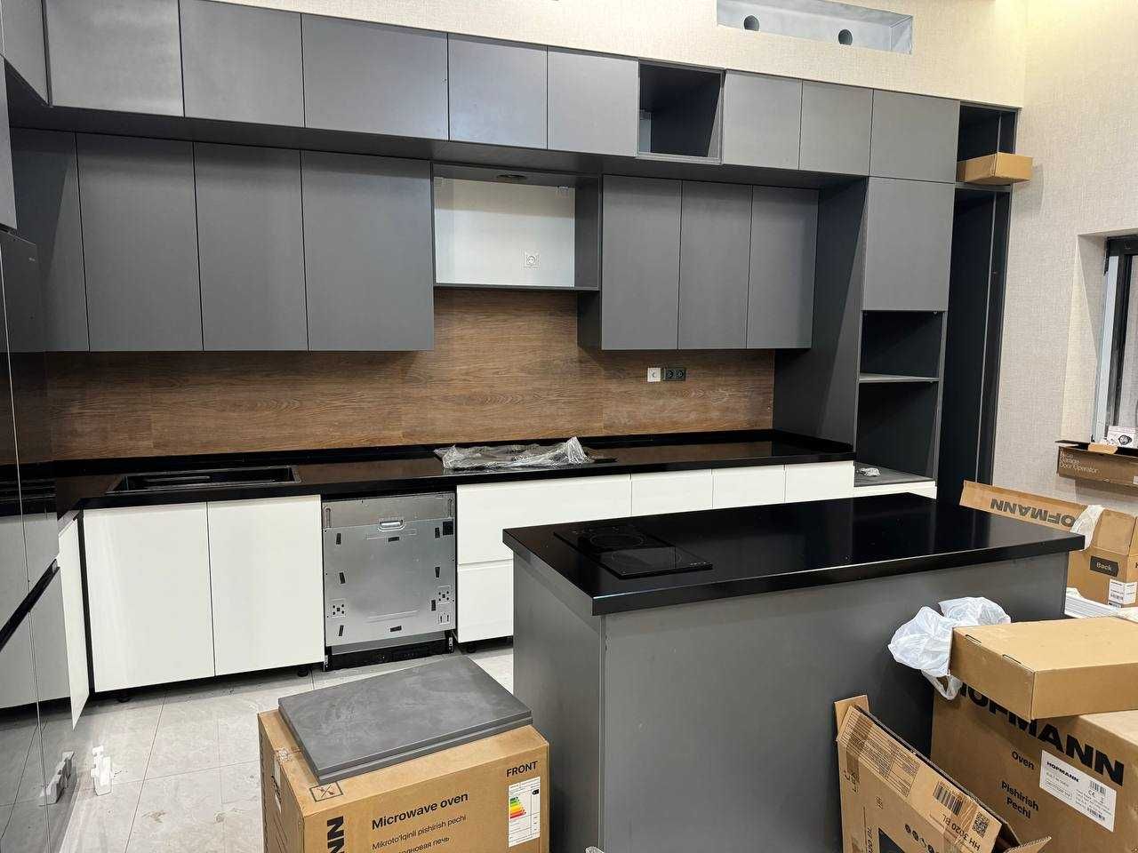 Столешница Искусственный камень для кухни - Кварц, Акрил, золотой ONYX