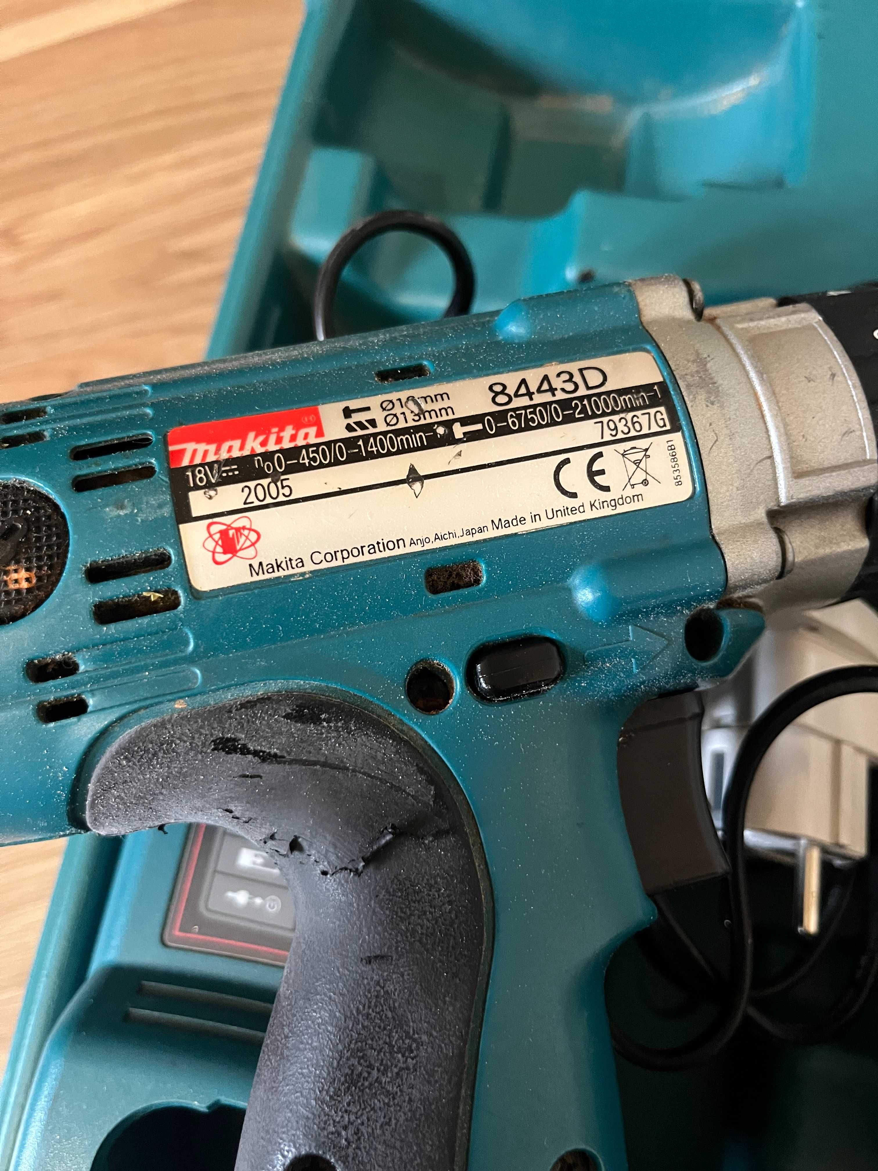 Винтоверт с куфар Makita 8443D
