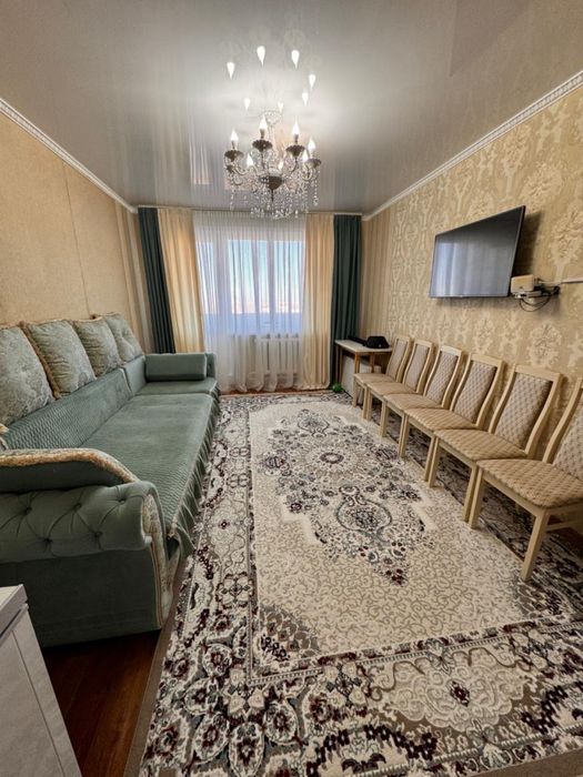 Продается 3 - х комнатная квартира в центре г.Тайынша