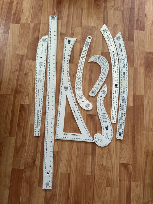 Set 8 rigle croitorie