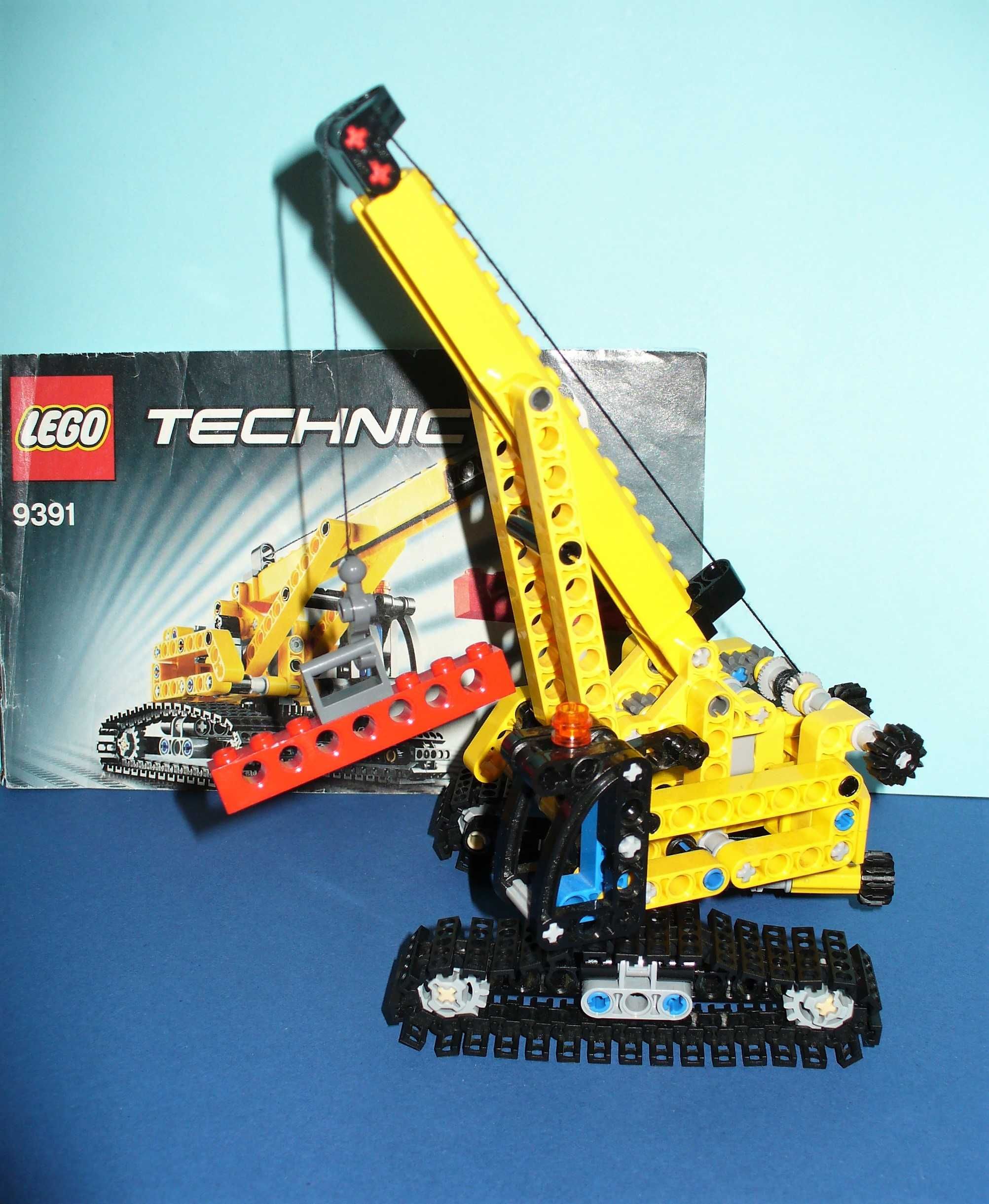 LEGO Technic 9391 модел 2 в 1-тежкотоварен кран и булдозер