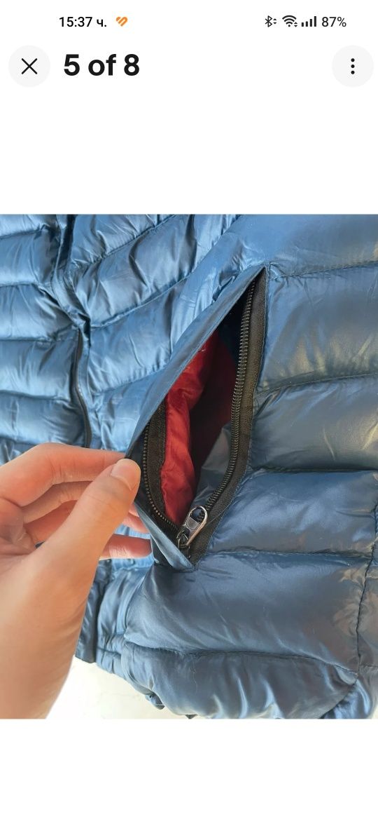 Продавам оригинално зимно пухено яке North face