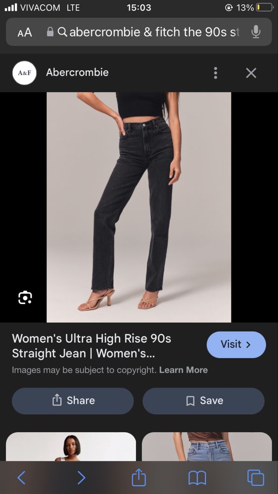 Abercrombie & fitch дънки