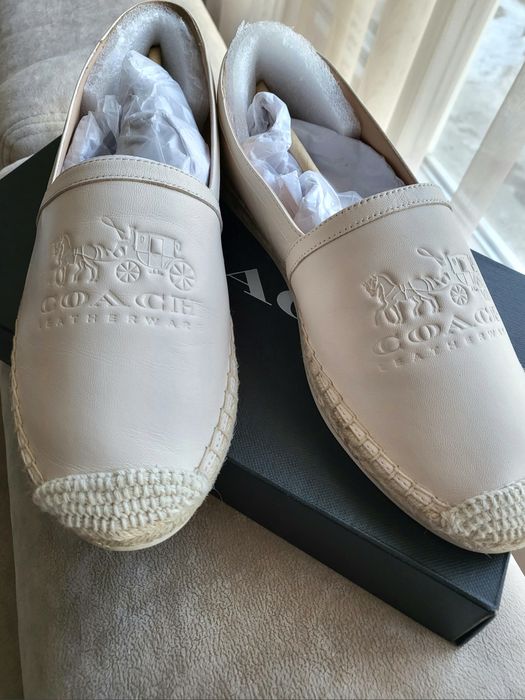 Кожени еспадрили Coach