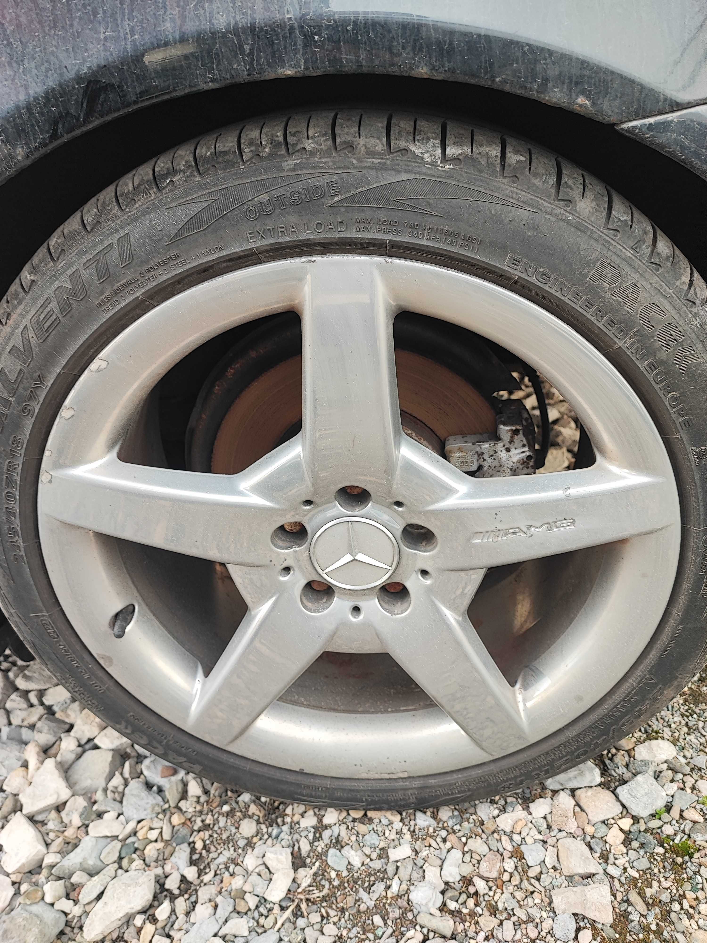 Мерцедес CLK W209 320 cdi 224 коня AMG На Части черна