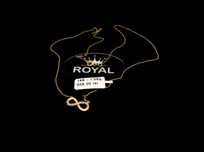Bijuteria Royal lant din aur 14k 1.59 gr