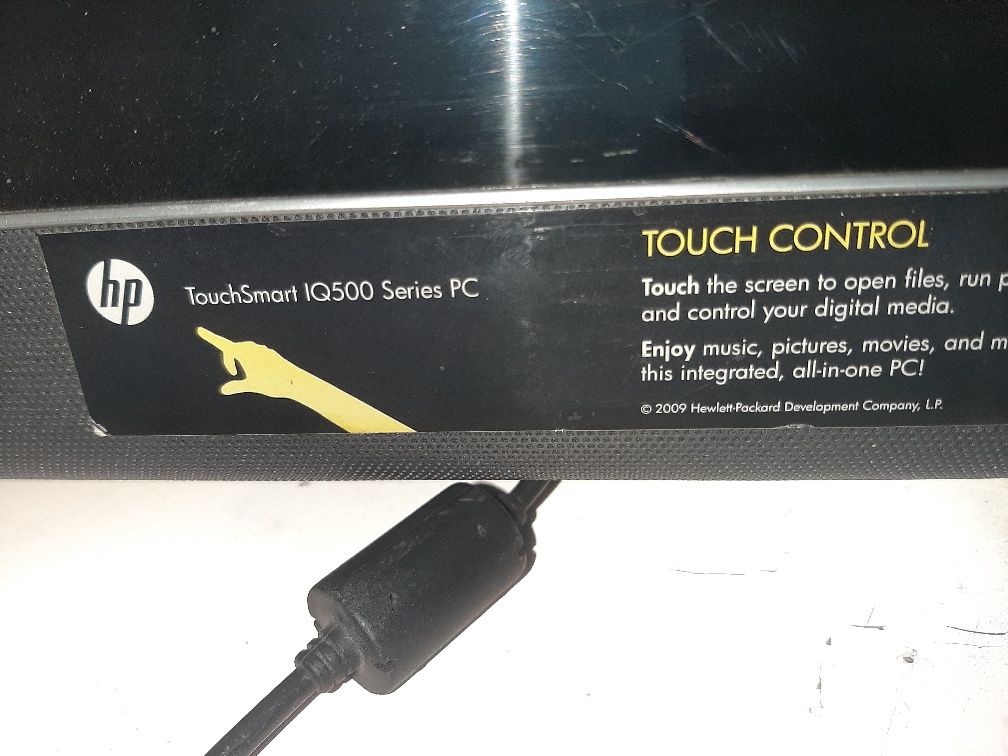 All in of hp cu touch-screen