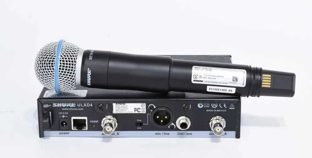 SHURE ULXD24 Beta 58a, Model 2025 Placa mare, NOU