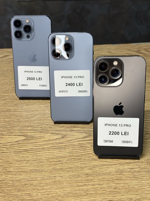 Iphone 13 Pro, memorie internă 128gb/256gb/512gb