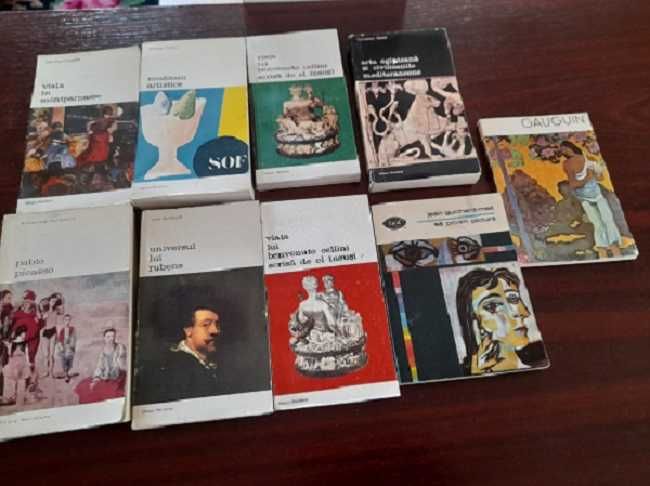 carti privind biografia si opera unor pictori celebri