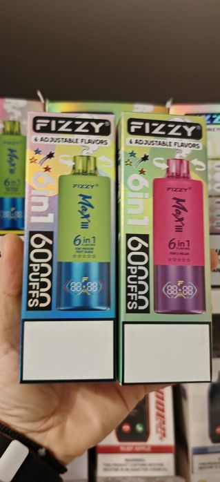 Vape 60.000 Puffs 6 Arome Reincarcabil Display Abur Mult