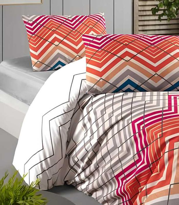 Спално бельо Alexa луксозно с ластичен чаршаф 200×220 4 части