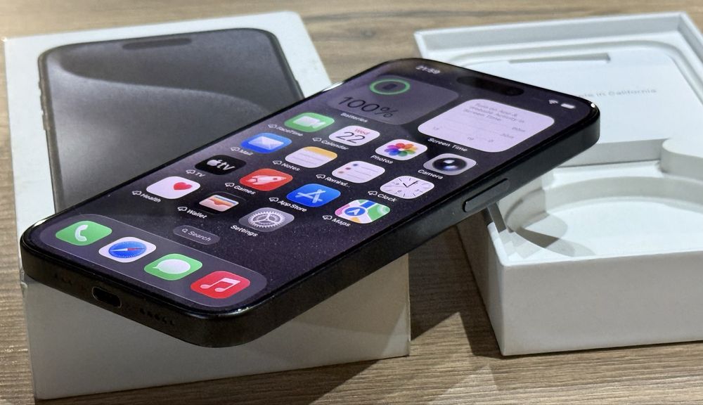 Iphone 15Pro 256GB Black Titanium