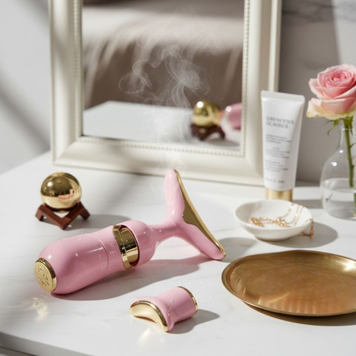 Лифтинг масажор против бръчки стяга и подмладява