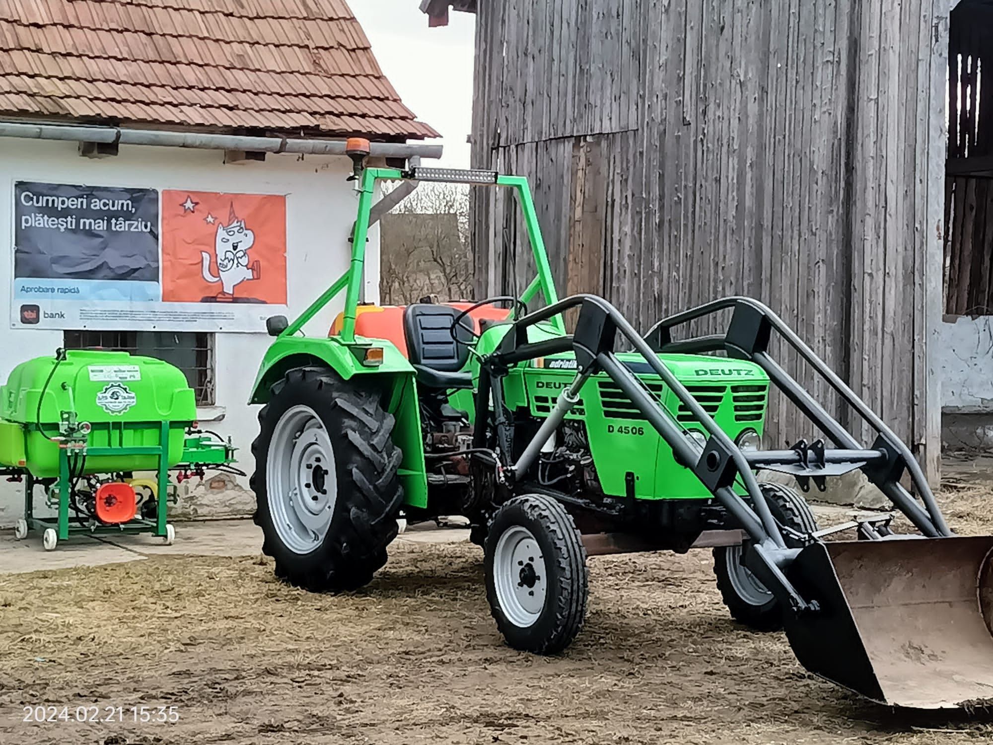 Tractor deutz 4506 (445)