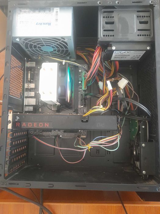 i3 10100f/ssd 240/hard500/rx570