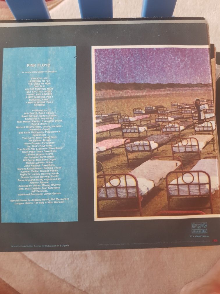 Pink Floyd A momentary lapse of reason vinyl