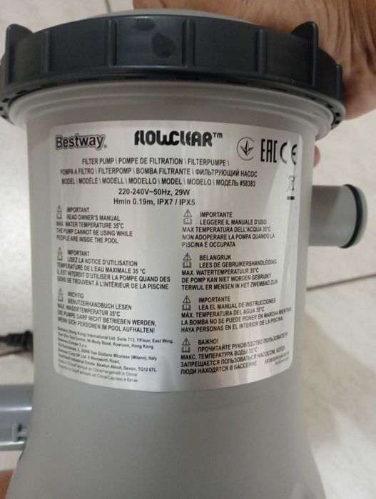 Pompa de filtrare pentru piscina Intex