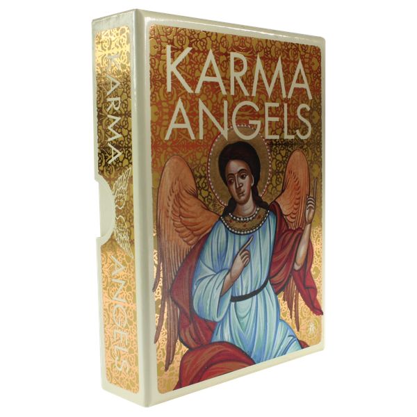 Oracolul de Aur Ingerii Karmei-carti oracol/tarot SUPERBEed lim(AURII)