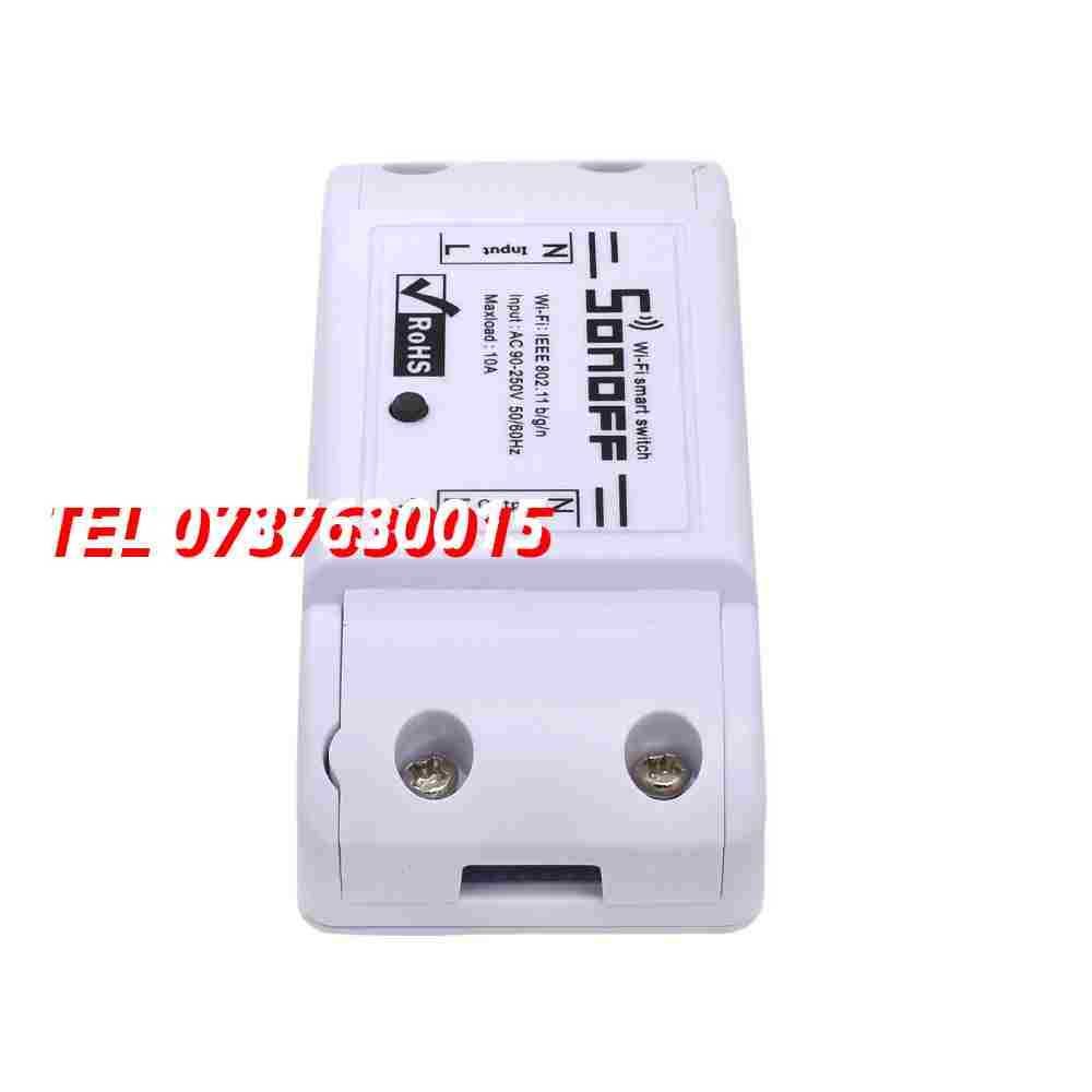 Releuswitch Wifi Sonoff Basic 10a  Functioneaza Cu Alexagoogle Hom