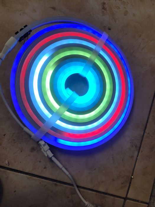 Banda led RGB neon. Led dmx