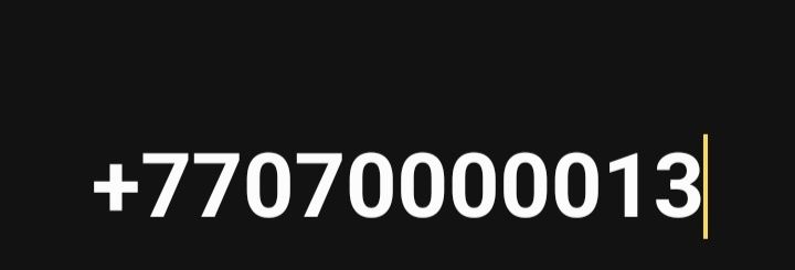 Номер VIP все "0" в конце "13"