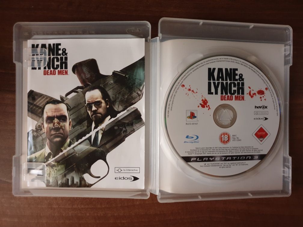 Kane & Lynch Dead Men PS3/Playstation 3