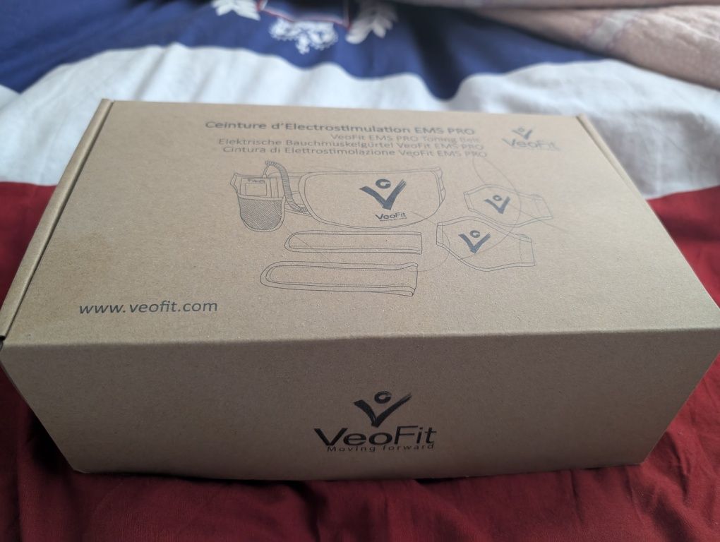 Centura de Electrostimulare EMS VeoFit pentru Slabit si Tonifiiere