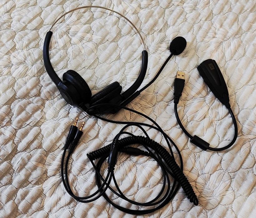 Гарнитура для кол-центра, игр и т.п. Продажа или обмен