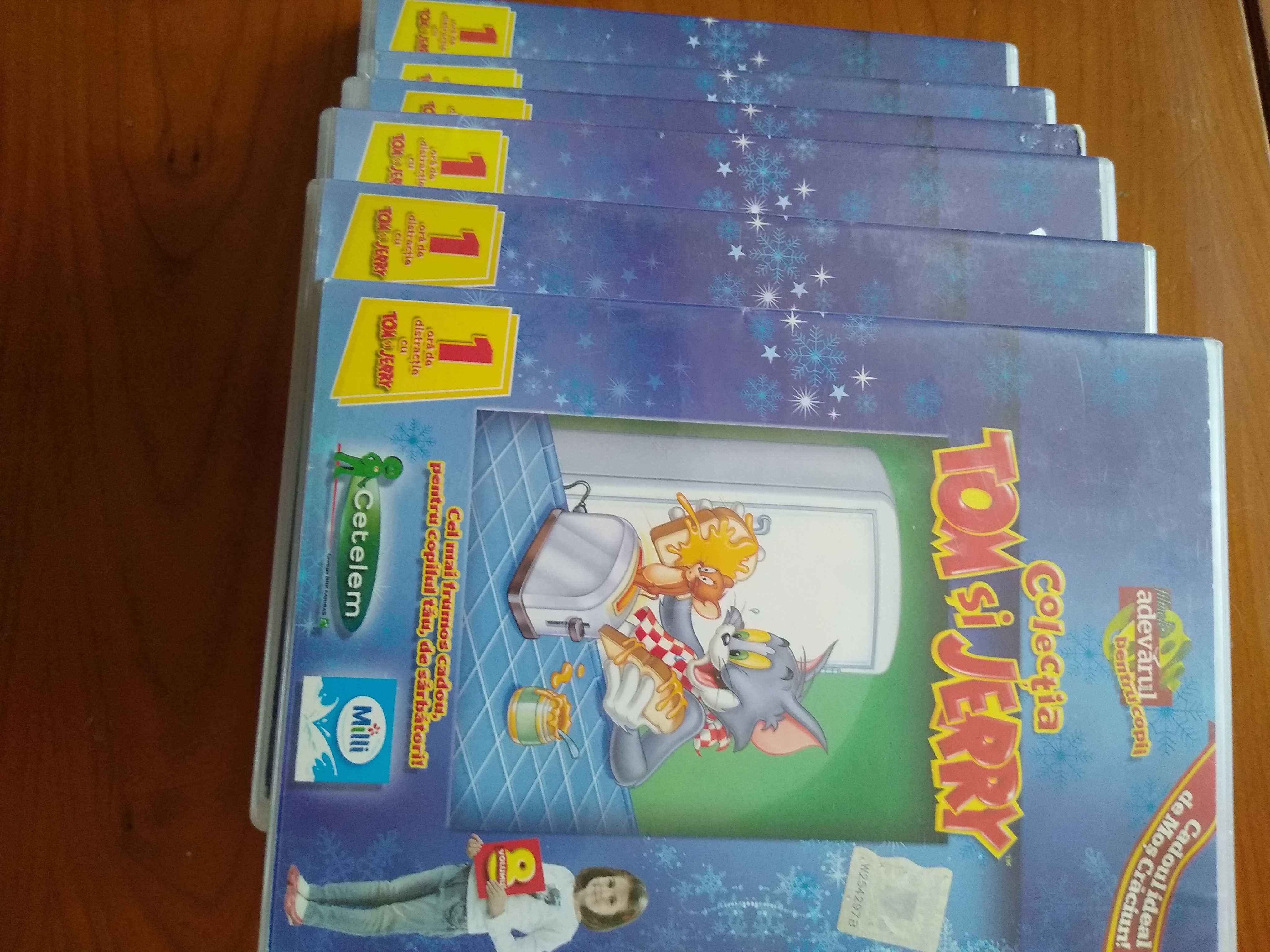 DVD uri desene animate. Tom & Jerry 8 bucati