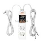 Termostat Pymeter cu mufă, încălzire și răcire, controler digital