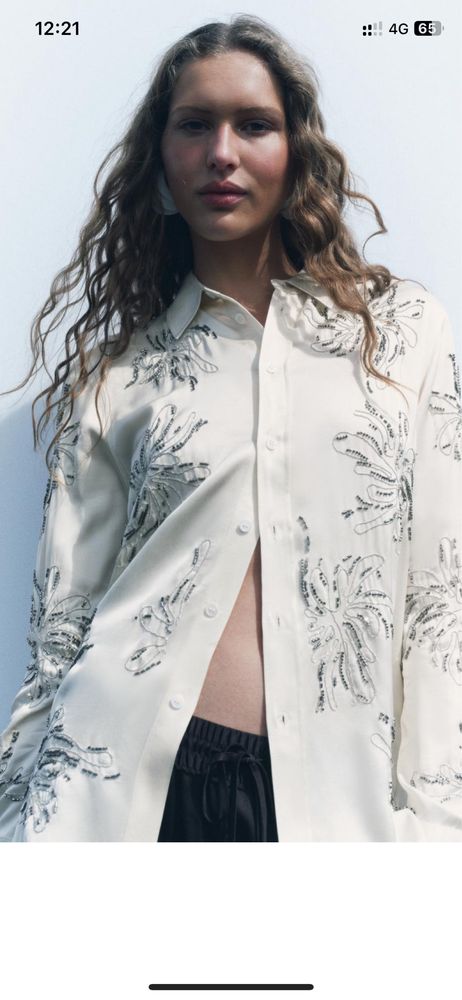 Риза Zara S размер