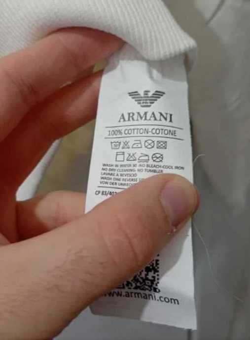 Чисто нова оригинална фланела Armani със сертификат