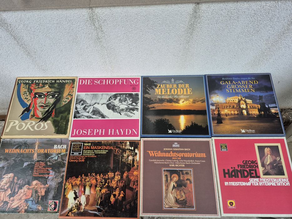 Vând lot 200LP Discuri Vinil cu muzică clasica mixta  pentru pick-up