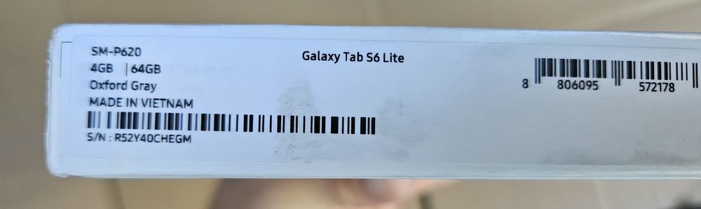 Samsung Galaxy Tab S6 Lite P620 64GB Gray (2025)