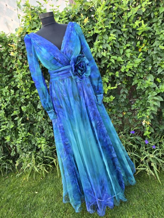 Rochie eleganta cu floare detasabila