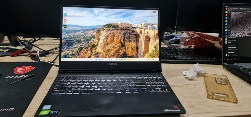 Lenovo Legion Y540 i5 9th, rtx 2060, 16gb , 256ssd