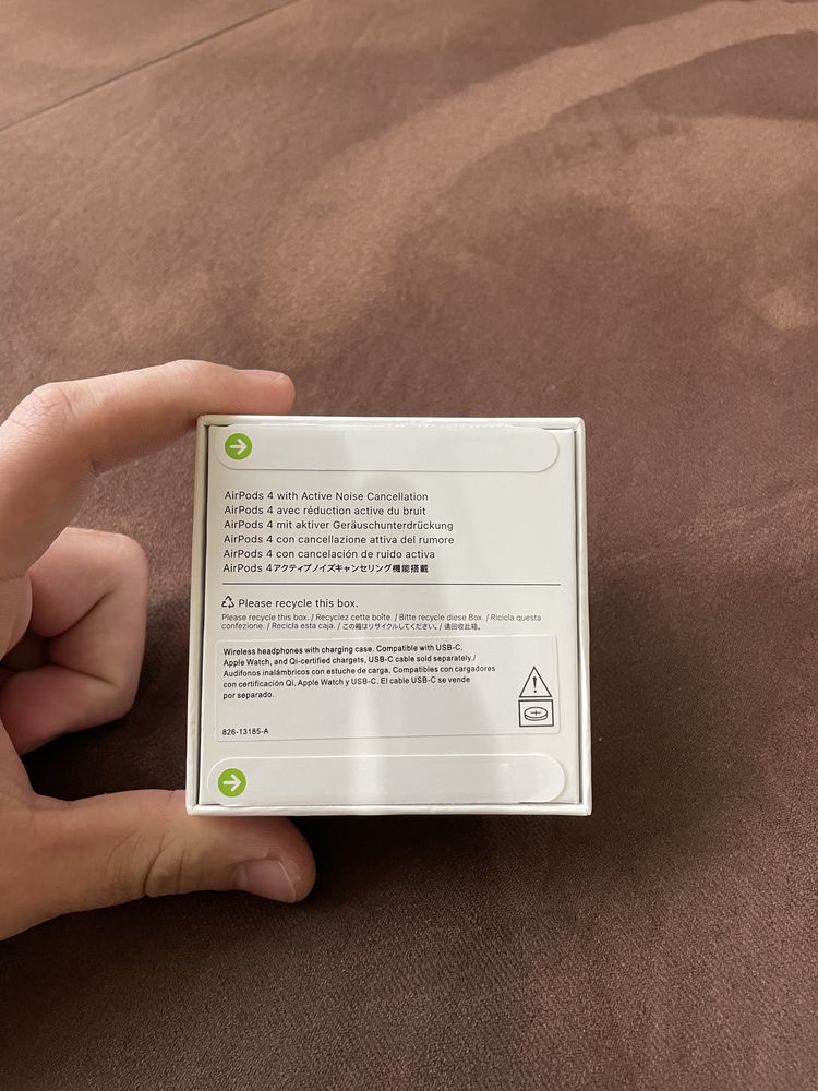 Слушалки apple airpods 4