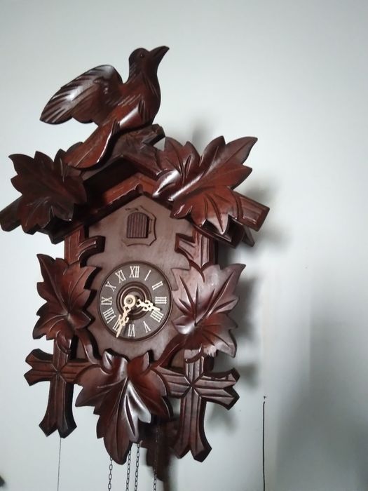 Ceas cu cuc original REGULA padurea neagra west GERMANY model mare